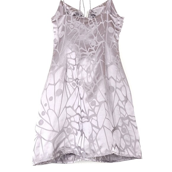 NWT Anine Bing 100% Silk Papillon Fairy Mini Dress Ash Violet Butterfly Ethereal - Picture 10 of 15